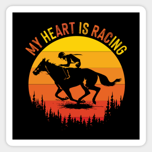 Vintage Kentucky Horse Racing Racetrack Sticker